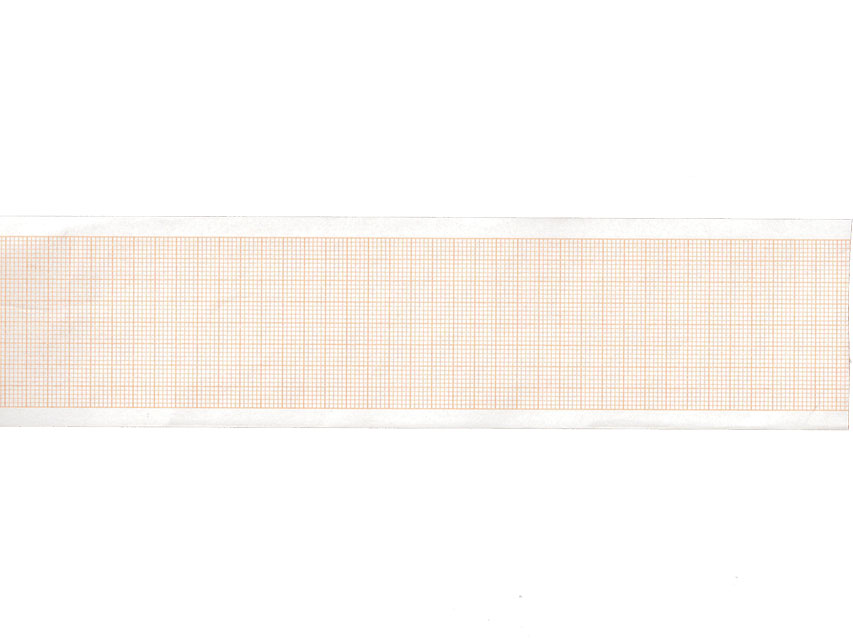 Hârtie termică ECG rolă 50x20 mm x m - grilă portocalie