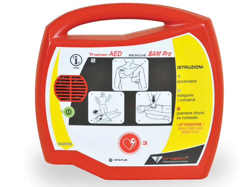 SAM PRO TRAINER pentru defibrilatorul Sam AED de salvare semi-automată - italian