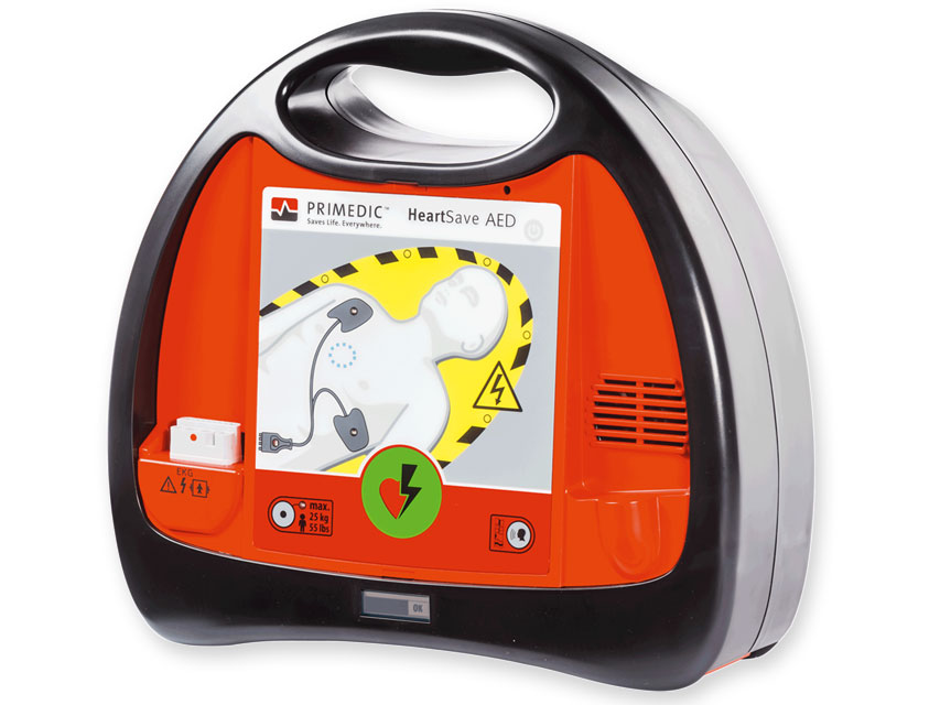 PRIMEDIC HEART SAVE AED - Defibrilator cu baterie litiu - GB/ES/PT/GR