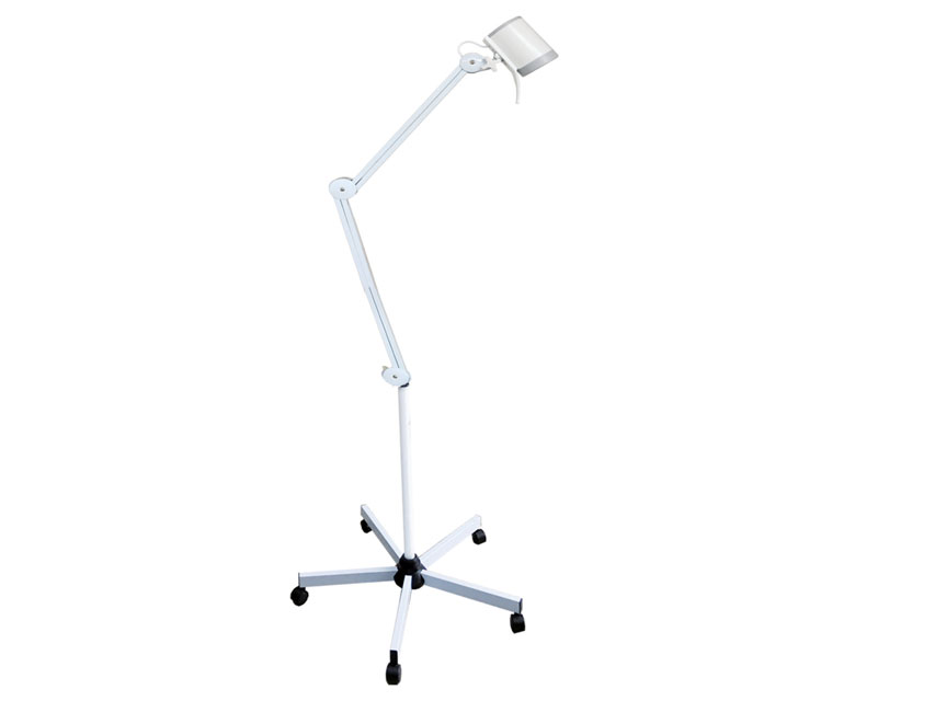 LAMPĂ HYRIDIA 7 LED-uri cu braț metalic arc - cărucior